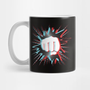 Knockout Punch | Glitch Effect Mug